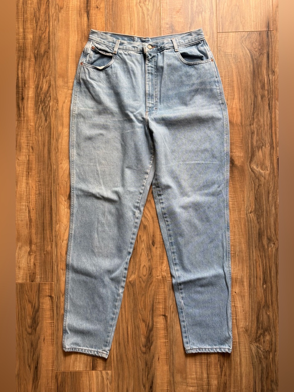 VTG 80s P.S. Gitano High Waist Mom Jeans 16 Tall 100% Cotton Tapered